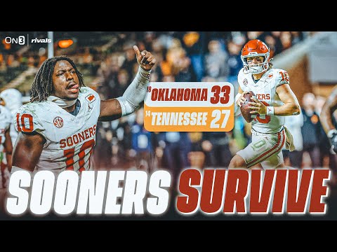 Oklahoma ESCAPES With First Ranked Road Win of Venables Era | Under The Visor Podcast