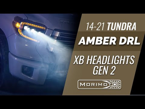 Morimoto Toyota Tundra (14-21) XB Amber LED Headlights | LF532.2-A