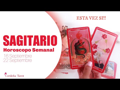 ⭐️SAGITARIO! LA MEJOR LECTURA DE LEJOS!!! TIENES QUE VER ESTO‼️👀👈 Horóscopo / Tarot Semanal Cordelia