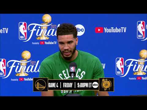 LIVE: Boston Celtics 2022 #NBAFinals Presented by YouTube TV | Game 4 Media Availability video clip