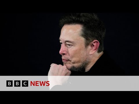 Elon Musk criticised by White House over antisemitic X post - BBC News