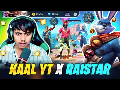 RAISTAR X KAAL YT || CS RANKED😱 1 VS 4 👿 GARENA FREE FIRE