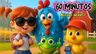 60 Minutos de Música Infantil | A Janelinha | A Roda do  Ônibus | Coletânea