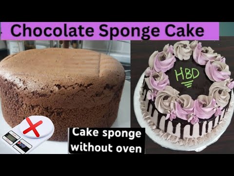 Easy chocolate cake recipe|Easy Chocolate Cake Recipe without oven|Easy Moist Chocolate Cake Recipe