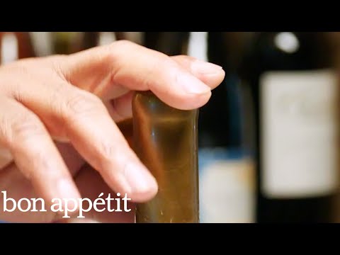 How To Open A Wax-Sealed Wine Bottle | Bon Appétit