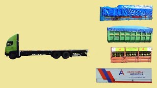 MENTEBAK GAMBAR DENGAN BENAR|| AYO CARI KONTAINER ASAHI FAMILY INDONESIA, TRUCK TRAILER ||