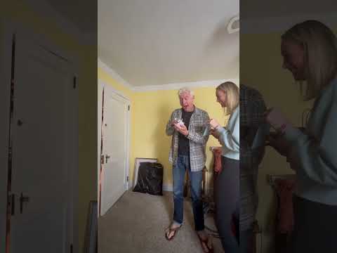 Dad has the most wholesome reaction to daughter's pregnancy announcement 🥲❤️ (🎥: ViralHog)