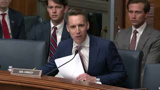 'Trans surgeries for minors isn’t healthcare; it’s child butchery': Hawley's HELP Hearing Remarks