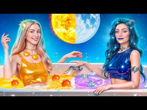 Extremes MakeOver Vom Nerd zum Beliebten Mädchen! Tag-Mädchen vs Nacht-Mädchen!