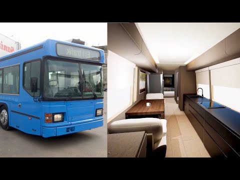 🛠️ Проект Автобуса в Дом на Колесах:📜 шаг за шагом и 3D Модель