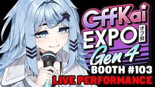 【OFFKAI GEN 4】❰❰❰ SINGING at OffKai Booth 103 + LIVE CAM FEED ❱❱❱ 🎮🌊 !