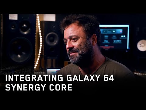 Olivier Lude on Integrating Galaxy 64 Synergy Core in His Studio (English subs)