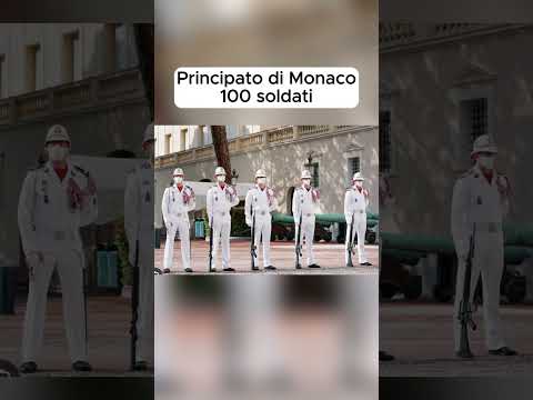 I paesi con l’esercito più piccolo del mondo #shorts