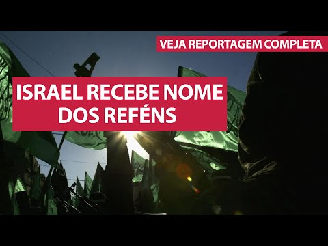 Israel confirma ter recebido nomes dos três reféns que Hamas libertará no sábado