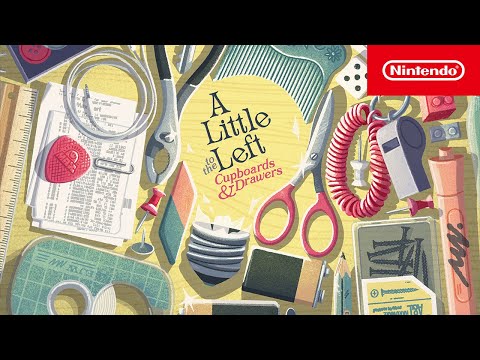 A Little to the Left: Cupboards & Drawers - DLC Trailer - Nintendo Switch