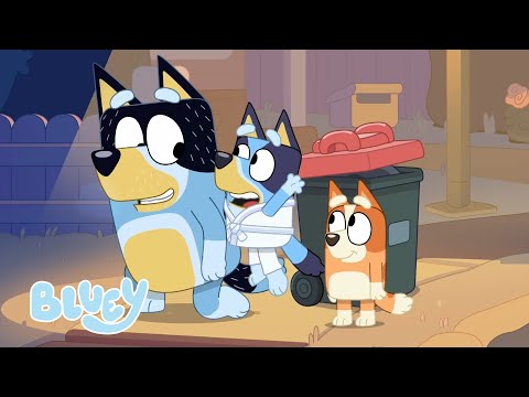 Tag ☀️ und Nacht ⭐️  mit Bluey | Beste Staffel 2 - Müllabfuhr | Bluey - Deutsch Offizieller Kanal