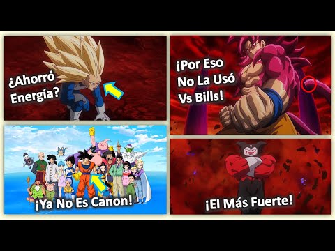 ¡FINALMENTE REVELADO! Dragon Ball Super DEJÓ De SER CANON | 7 Misterios Resueltos DB/Super/Daima