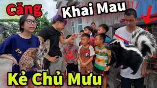 Căng ! Thắng Tồ Chủ Mưu Bắt Cầy Hương Nướng Ăn Bị Hậu Cáo Và My Tóm Gọn