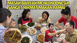 MASAK RAWON SAPI DAN MENU INDONESIA LAINNYA MAKAN BERSAMA KAK DIANA & HENI