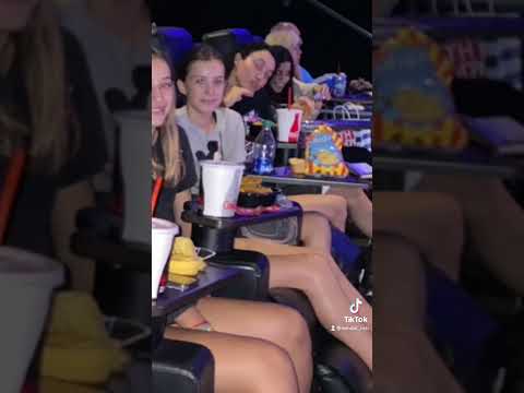 Captured this on camera at the movies! This is going viral over on TIKTOK! #shorts