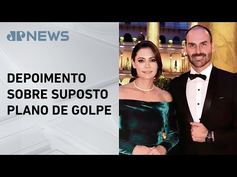 Mauro Cid diz que Michelle e Eduardo Bolsonaro apoiaram golpe em 2022