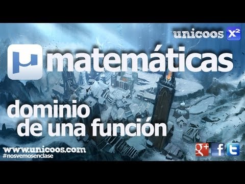 Dominio de una funcion SECUNDARIA (4ºESO) matematicas radicales raices logaritmica