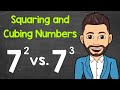 Exploring Squaring and Cubing Numbers