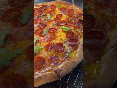 Pepperoni Pizza with Mike’s Hot Honey