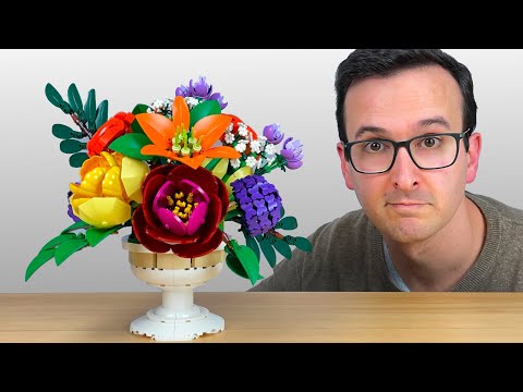 LEGO Flower Arrangement set REVIEW