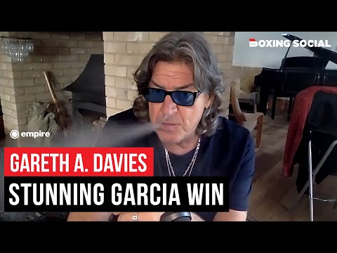 Gareth a. Davies reacts to ryan garcia stunning victory over devin haney