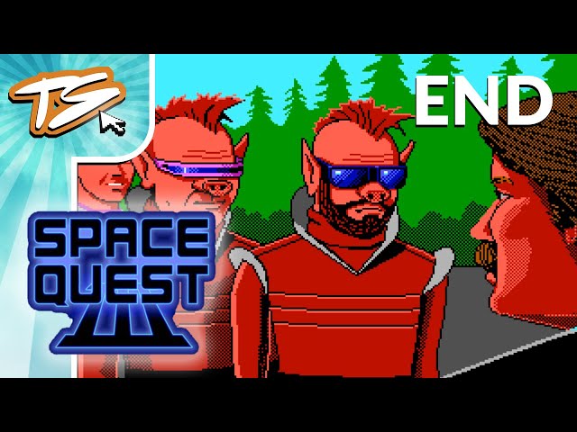 PARALLEL UNIVERSE | ENDING | Space Quest 3: The Pirates of Pestulon (BLIND) #16