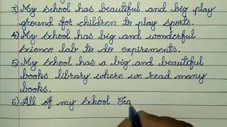 Essay || Paragraph || Cursive Handwriting || Calligraphy