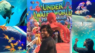 🌊Under Waterworld Aquarium🐠நம்ம சென்னை-ல இந்த மாரி கூட இருக்கா🐬🤩💢}#jagantalks #trending