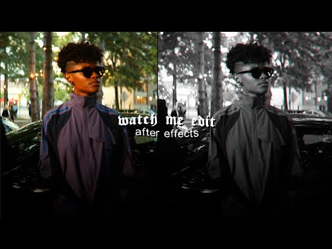 watch me edit || after effects