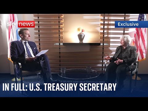 Exclusive: US Treasure Secretary on Israel, the economy, the Speaker and the US military