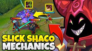 Pink Ward shows off his GOD TIER Shaco Mechanics (500 IQ CLONE BAITS)