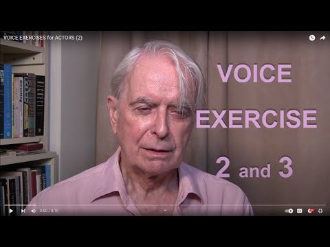 VOICE EXERCISES for ACTORS (2)