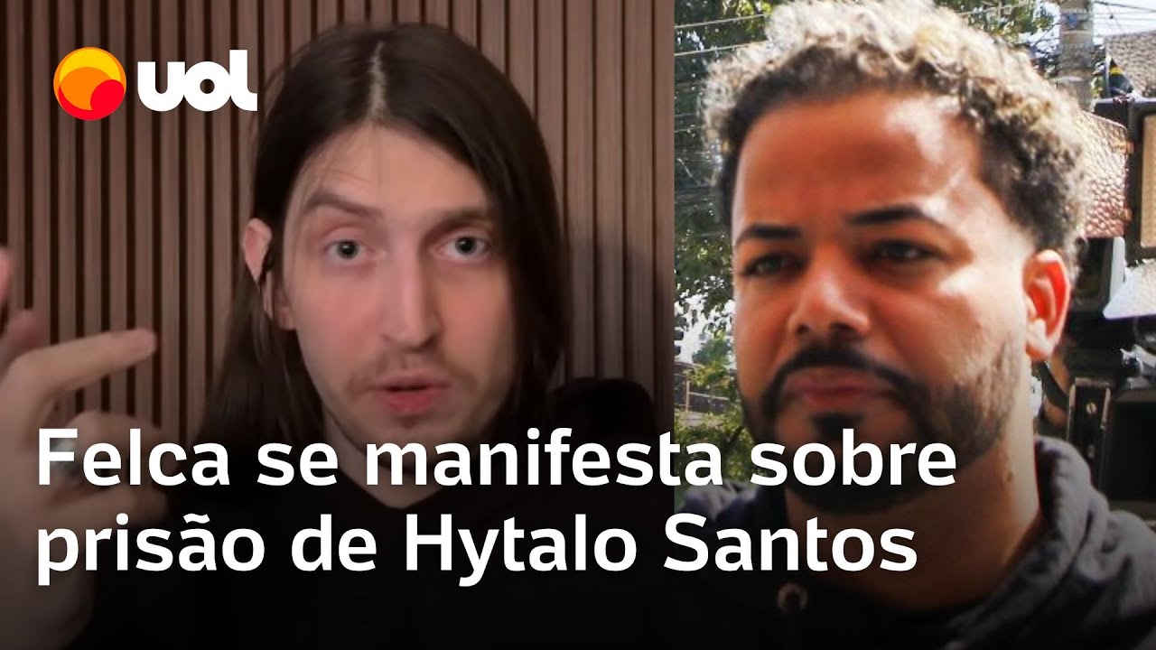 Felca parabeniza autoridades após prisão de Hytalo Santos