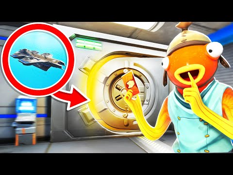 J'ouvre le COFFRE FORT du VAISSEAU avec la CARTE d'IRON MAN ?! (Expérience Fortnite)