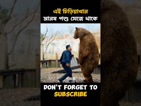 এই চিড়িয়াখান মানুষ পশু সেজে থাকে। #shorts
