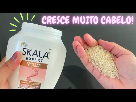 COLOQUE ARROZ NO SEU CREME e SEUCABELO VAI CRESCER E PARAR DE CAIR