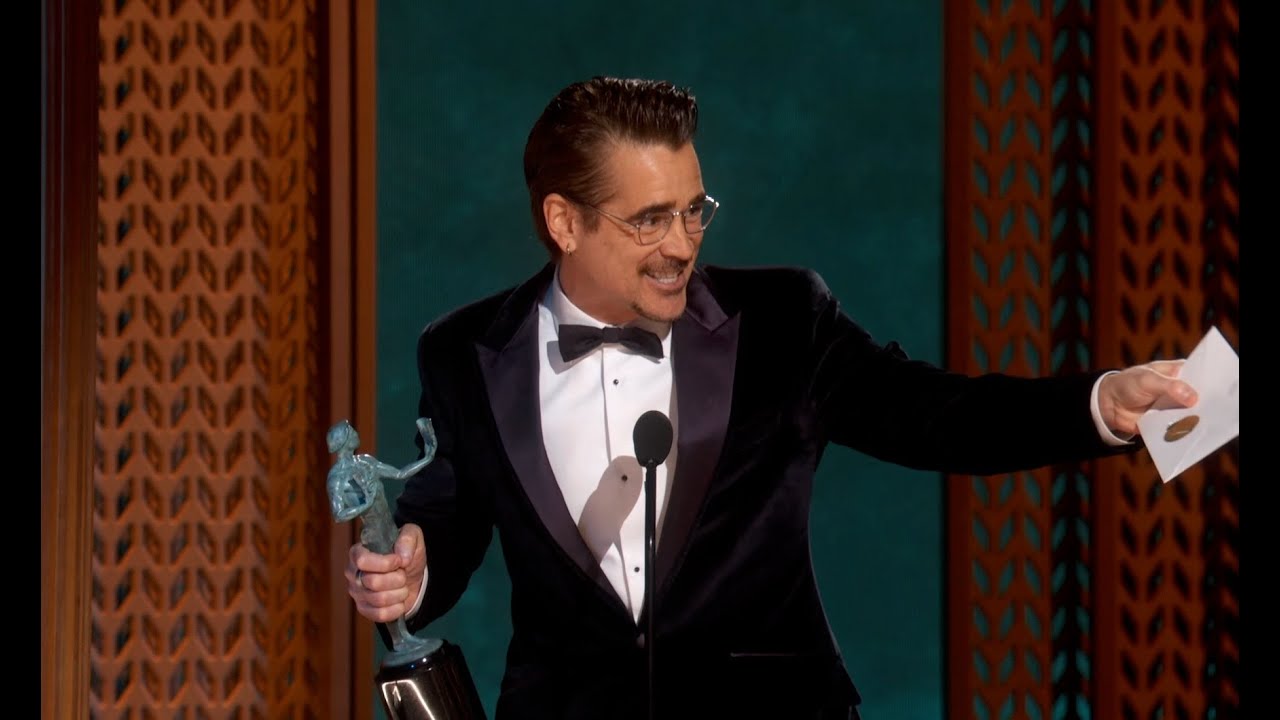 Colin Farrell: Award Acceptance Speech | The 31st Annual SAG Awards