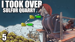 YouTube thumbnail for aloneintokyo's video titled 'HOW I TOOK SULFUR QUARRY FROM A CLAN | Solo Rust'