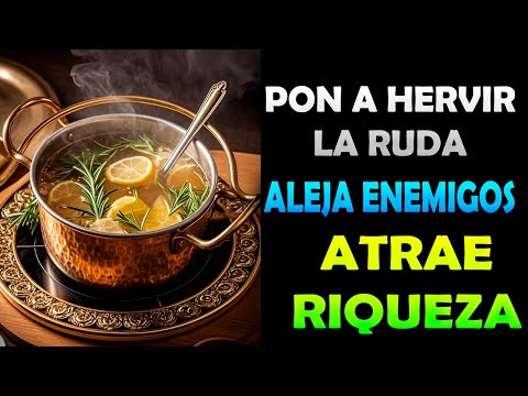 Pon a hervir la Ruda con Romero aleja enemigos y atrae riquezas