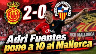 Mallorca 2 Sabadell 0. Arnau Tenas imperial, Adri Fuentes letal