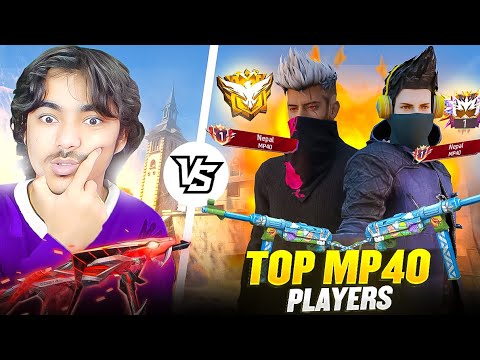Laka Gamer vs 2 Mp40 Top 1 Player😱 Must Dangerous Match Ever - Garena freefire