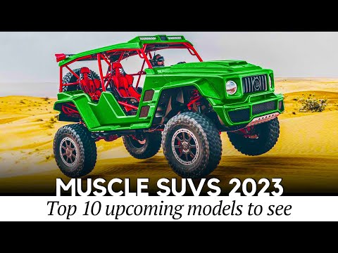 10 Upcoming Muscle SUVs Boasting Record-Breaking Speed and Horsepower Parameters