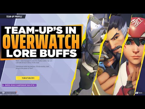 Marvel Rivals Team Ups in Overwatch