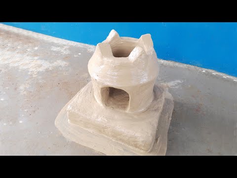 Traditional life clay oven mitti ka chulha wood stove mud stove chulha