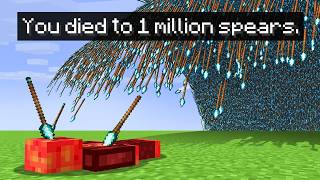 Minecraft but Dying is OP!